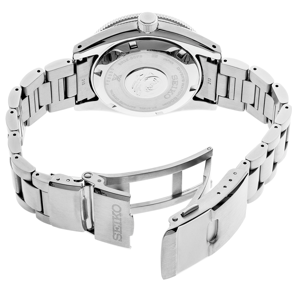 Seiko Prospex 1965 Modern Re Interpretation Automatic Black Dial Silver Steel Strap Watch For Men - SPB143J1 Buy Now By Seiko