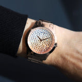 Guess Crush Rose Gold Dial Rose Gold Steel Strap Watch For Women - GW0020L3 Buy Now By Guess