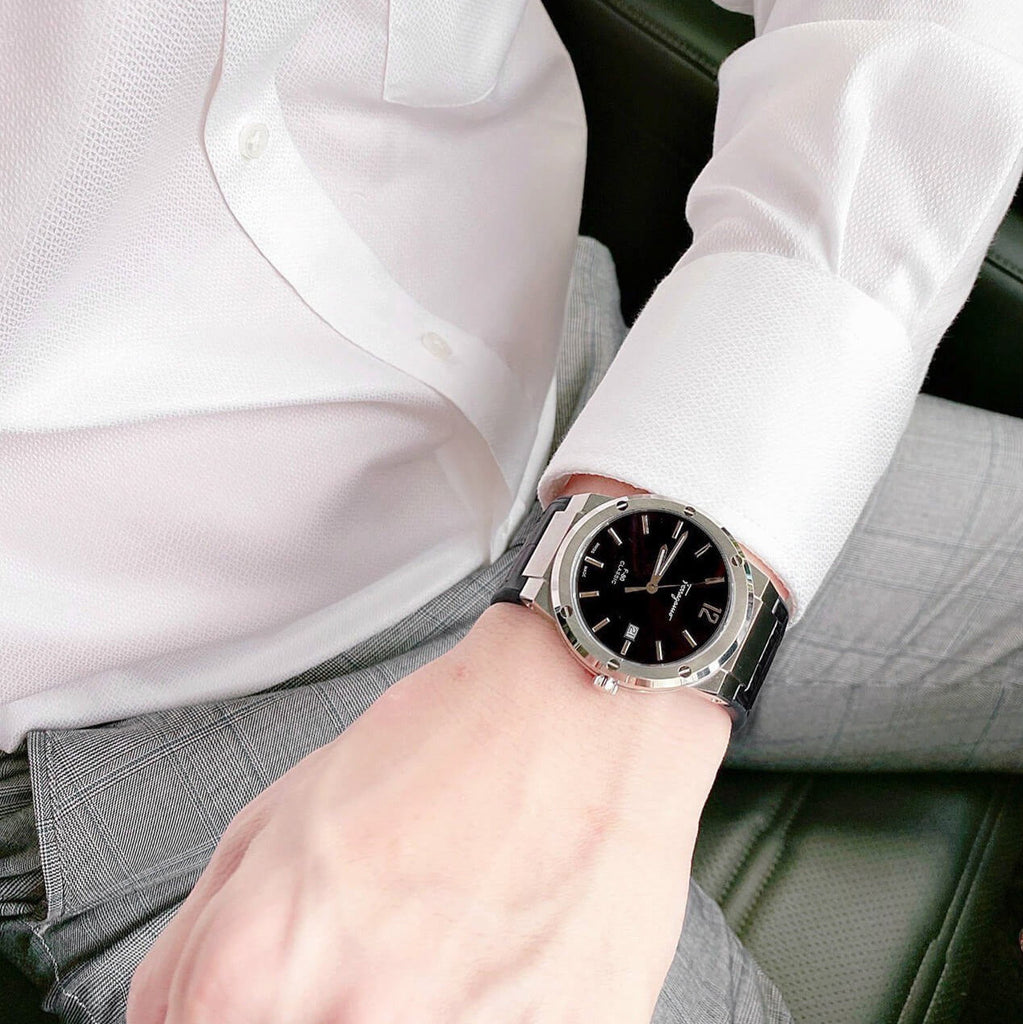 Salvatore Ferragamo F-80 Classic Black Dial Black Leather Strap Watch for Men - SFDT00219 Buy Now By Salvatore Ferragamo