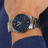 Fossil Neutra Chronograph Blue Dial Two Tone Steel Strap Watch for Men - FS5706 Buy Now By Fossil