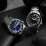 Seiko 5 Sports Automatic Blue Dial Silver Steel Strap Watch for Men - SRPK97K1 Buy Now By Seiko