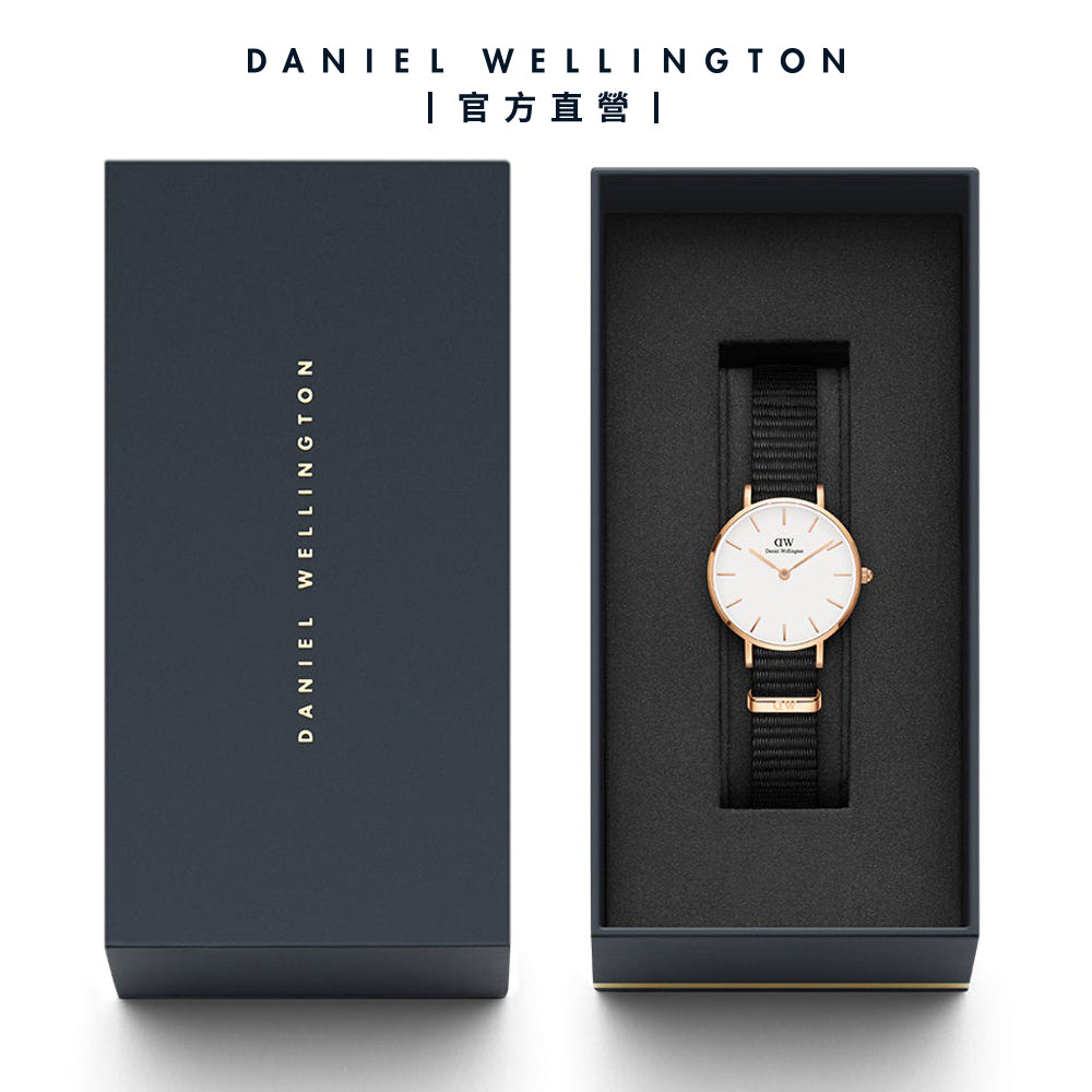 Daniel Wellington Classic Petite Cornwall White Dial Green NATO Strap Watch For Women - DW00100253 Buy Now By Daniel Wellington