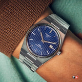 Tissot PRX Powermatic 80 Blue Dial Silver Steel Strap Watch for Men - T137.407.11.041.00 Buy Now By Tissot