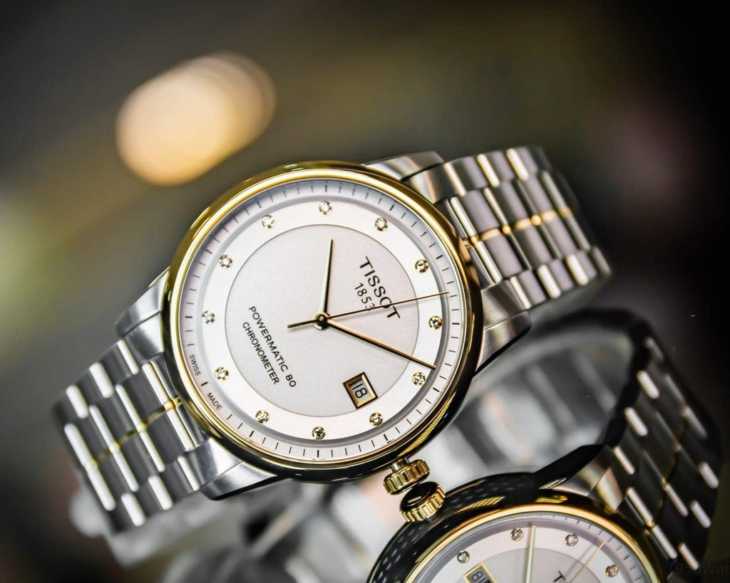 Tissot Luxury Powermatic 80 Silver Dial Silver Steel Strap Watch For Men - T086.408.22.036.00 Buy Now By Tissot