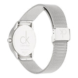 Calvin Klein Minimal SIlver Dial Silver Mesh Bracelet Watch for Women - K3M221Y6 Buy Now By Calvin Klein