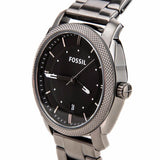 Fossil Machine Chronograph Black Dial Grey Steel Strap Watch for Men - FS4774 Buy Now By Fossil