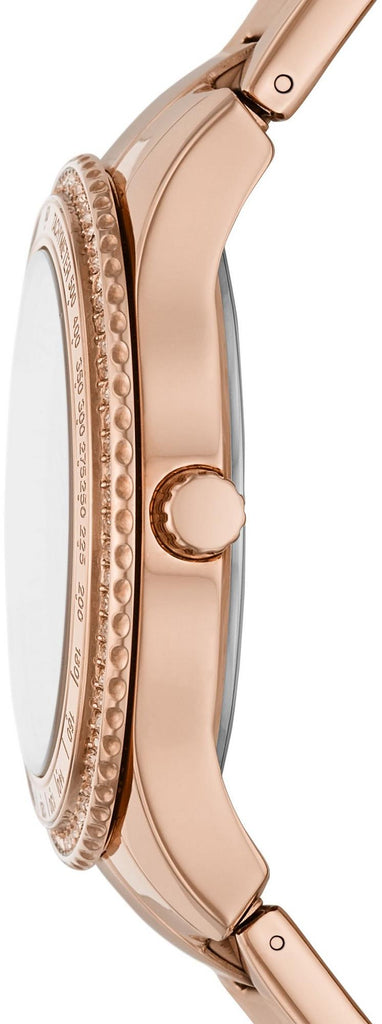 Fossil Stella Sport Multifunction Rose Gold Dial Rose Gold Steel Strap Watch for Women - ES5106 Buy Now By Fossil