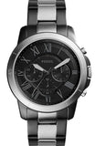Fossil Grant Chronograph Black Dial Two Tone Steel Strap Watch for Men - FS5269 Buy Now By Fossil