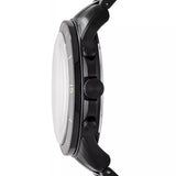 Fossil Grant Sport Chronograph Black Dial Black Steel Strap Watch for Men - FS5374 Buy Now By Fossil