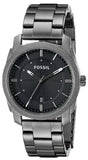 Fossil Machine Chronograph Black Dial Grey Steel Strap Watch for Men - FS4774 Buy Now By Fossil