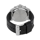 Fossil Modern Machine Chronograph Black Dial Black Leather Strap Watch for Men - FS4928 Buy Now By Fossil