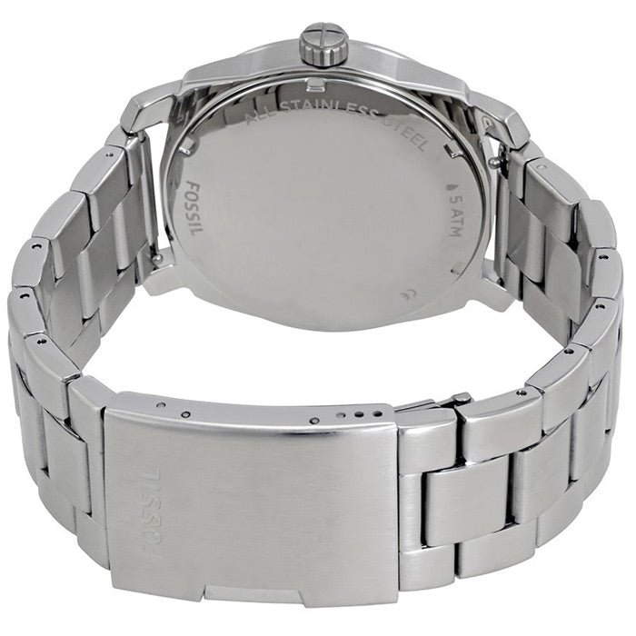 Fossil Grant Sport Chronograph Black Dial Silver Steel Strap Watch for Men - FS5236 Buy Now By Fossil