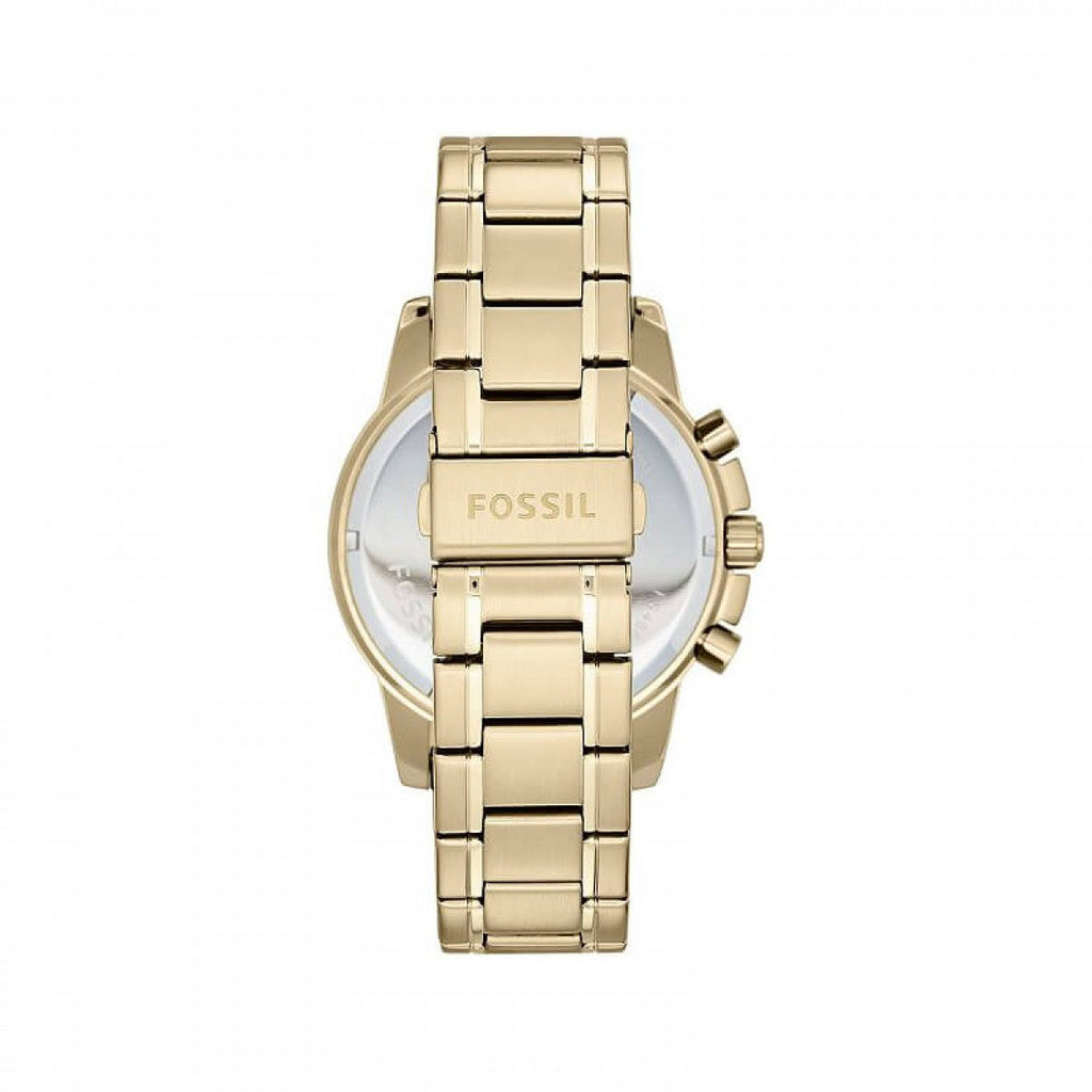 Fossil Machine Gold Dial Gold Steel Strap Watch for Men - FS5264 Buy Now By Fossil