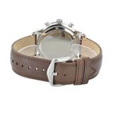 Fossil Townsman Chronograph Black Dial Brown Leather Strap Watch for Men - FS5280 Buy Now By Fossil