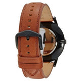 Fossil The Minimalist Black Dial Brown Leather Strap Watch for Men - FS5305 Buy Now By Fossil
