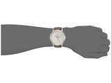 Fossil Minimalist Off White Dial Brown Leather Strap Watch for Men - FS5306 Buy Now By Fossil
