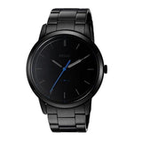 Fossil The Minimalist Black Dial Black Steel Strap Watch for Men - FS5308 Buy Now By Fossil