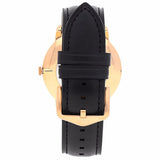 Fossil The Minimalist Black Dial Black Leather Strap Watch for Men - FS5376 Buy Now By Fossil