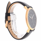 Fossil The Minimalist Black Dial Black Leather Strap Watch for Men - FS5376 Buy Now By Fossil