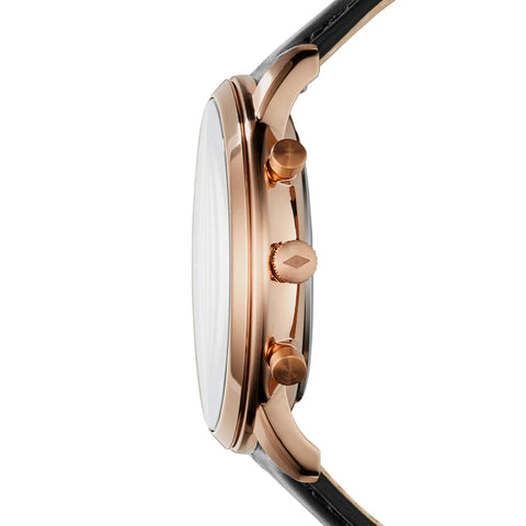 Fossil Neutra Automatic Skeleton Black Dial Brown Leather Strap Watch for Men - ME3195 Buy Now By Fossil