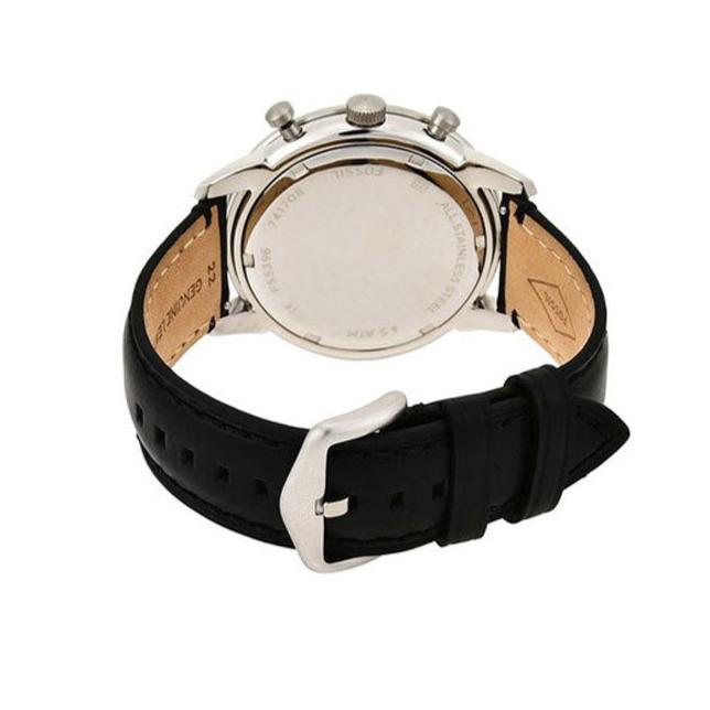 Fossil Townsman Multifunction Black Dial Black Leather Strap Watch for Men - FS5396 Buy Now By Fossil