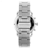 Fossil The Commuter Black Dial Silver Steel Strap Watch for Men - FS5399 Buy Now By Fossil