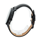 Fossil Neutra Chronograph Black Dial Black Leather Strap Watch for Men - FS5503 Buy Now By Fossil