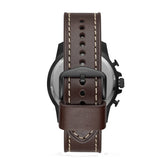 Fossil Bowman Chronograph Brown Dial Brown Leather Strap Watch for Men - FS5601 Buy Now By Fossil