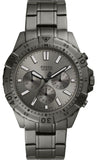 Fossil Garrett Chronograph Grey Dial Grey Steel Strap Watch for Men - FS5621 Buy Now By Fossil