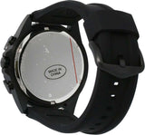 Fossil Garrett Chronograph Blue Dial Black Rubber Strap Watch for Men - FS5695 Buy Now By Fossil