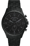 Fossil Forrester Chronograph Black Dial Black Steel Strap Watch for Men - FS5697 Buy Now By Fossil