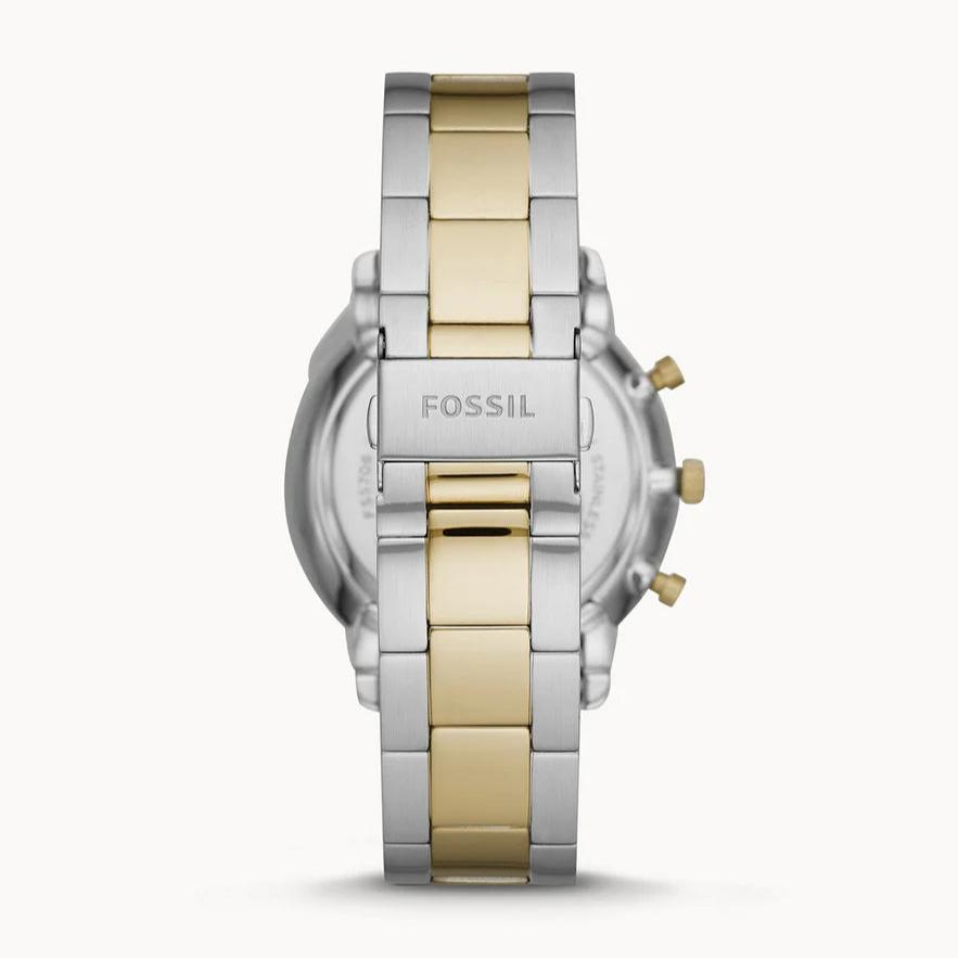 Fossil Neutra Chronograph Blue Dial Two Tone Steel Strap Watch for Men - FS5706 Buy Now By Fossil