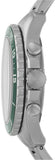 Fossil FB-03 Chronograph Green Dial Silver Steel Strap Watch for Men - FS5726 Buy Now By Fossil