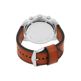 Fossil Bronson Chronograph Green Dial Brown Leather Strap Watch for Men - FS5738 Buy Now By Fossil