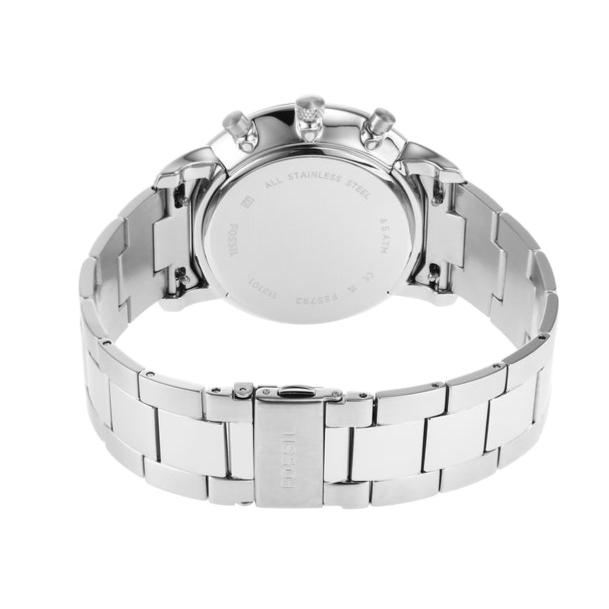 Fossil Neutra Chronograph Blue Dial Silver Steel Strap Watch for Men - FS5792 Buy Now By Fossil