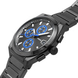 Fossil Everett Chronograph Grey Dial Grey Steel Strap Watch for Men - FS5830 Buy Now By Fossil