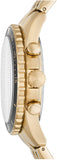 Fossil FB-01 Chronograph Black Dial Gold Steel Strap Watch for Men - FS5836 Buy Now By Fossil