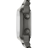 Fossil Retro Digital Black Dial Black Steel Strap Watch for Men - FS5846 Buy Now By Fossil