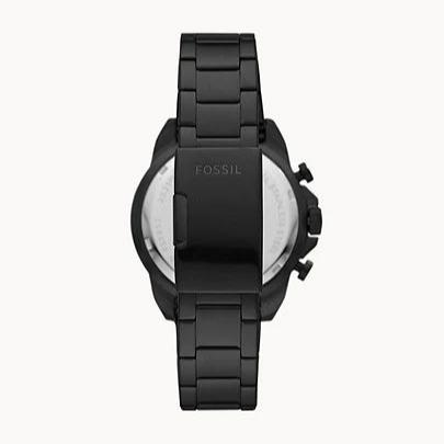 Fossil Retro Analog-Digital Black Dial Black Steel Strap Watch for Men - FS5891 Buy Now By Fossil