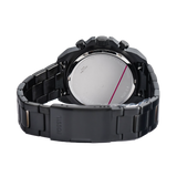 Fossil Bronson Chronograph Black Dial Black Steel Strap Watch for Men - FS5851 Buy Now By Fossil