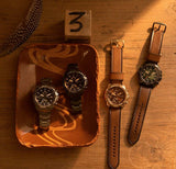 Fossil Bronson Chronograph Black Dial Grey Steel Strap Watch for Men - FS5852 Buy Now By Fossil