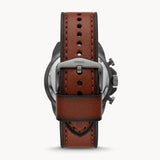 Fossil Neutra Chronograph Grey Dial Brown Leather Strap Watch for Men - FS5512 Buy Now By Fossil
