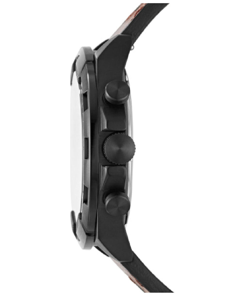 Fossil Bronson Chronograph Brown Dial Brown Leather Strap Watch for Men - FS5875 Buy Now By Fossil