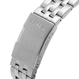 Fossil FB-01 Chronograph Black Dial Silver Steel Strap Watch for Men - FS5864 Buy Now By Fossil