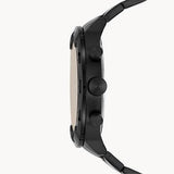 Fossil Bronson Chronograph Black Dial Black Steel Strap Watch for Men - FS5876 Buy Now By Fossil