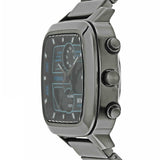 Fossil Retro Analog-Digital Black Dial Grey Steel Strap Watch for Men - FS5892 Buy Now By Fossil