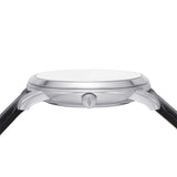 Fossil Neutra Minimalist Moonphase Black Dial Black Leather Strap Watch for Men - FS5904 Buy Now By Fossil