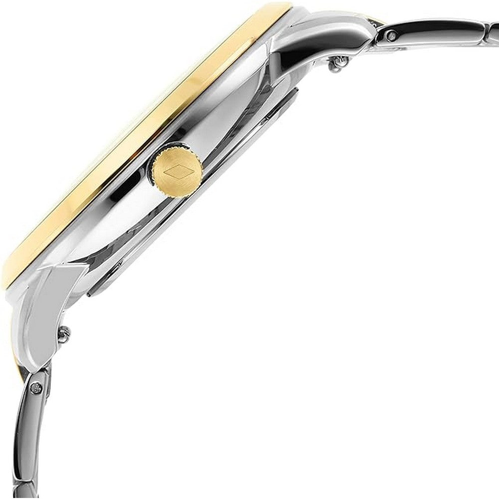 Fossil Neutra Moonphase Multifunction Black Dial Two Tone Steel Strap Watch for Men - FS5906 Buy Now By Fossil