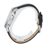 Fossil Neutra Chronograph White Dial Black Leather Strap Watch for Men - FS6023 Buy Now By Fossil