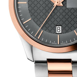 Gucci G Timeless Grey Dial Two Tone Steel Strap Watch For Women - YA126527 Buy Now By Gucci